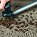 remove carpet beetles in car